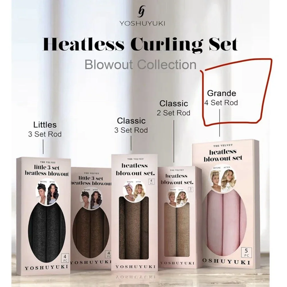 YOSHUYUKI heatless blowout